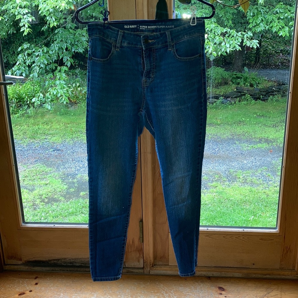 Old navy super skinny jeans size 6